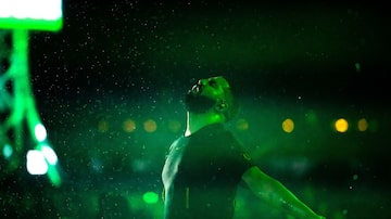 Rapper canadense Drake se apresenta no 1º dia do Festival. Foto: Theo Skudra/Rock in Rio