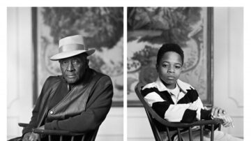 'Fred Stewart and Tyler Collins', retratos do fotógrafoDawoud Bey, fazem referência a um atentado em uma igreja batista frequentada por negros em 1963. Foto: Rena Bransten Gallery/New Museum