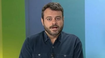 Eric Faria criticou o técnico Jorge Sampaoli em áudio vazado da Globo. Foto: Reprodução/SporTV