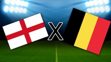 Inglaterra e Bélgica medem forças em Wembley nesta terça-feira. Foto: Arte/Estadão