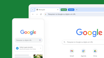 Chrome é o navegador do Google. Foto: Google/Divulgação