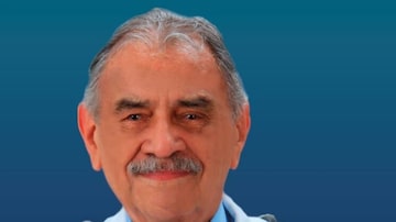 O nonagenário e médico José de Castro Coimbra, o Dr. Coimbra (Avante), é candidato a vice na disputa de São José dos Campos. Foto: Reprodução/Faceook