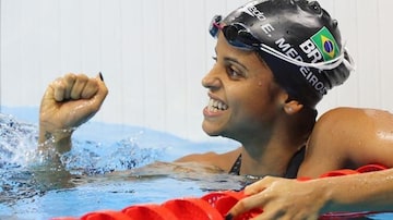 Nadadora brasileira Etiene Medeiros. Foto: Flavio Florido/ COB