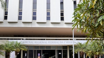 Fachada do Tribunal Regional Federal da 1ª Região (TRF1);Tribunal anulou autorizações para exploração mineral em terras indígenas no Pará. Foto: Wilson Dias/Agência Brasil