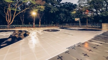 Iniciativa da Nike reforma as duas quadras de basquete do complexo esportivo do Parque do Ibirapuera. Foto: Divulgação/Nike