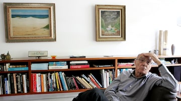 José Saramago em São Paulo, no dia 27 de outubro de 2005. Foto: Marcio Fernandes/Estadão