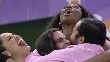 Juliette, Fiuk, Camilla de Lucas e Gil do Vigor participam da última festa do 'Big Brother Brasil 21'. Foto: Instagram/@bbb