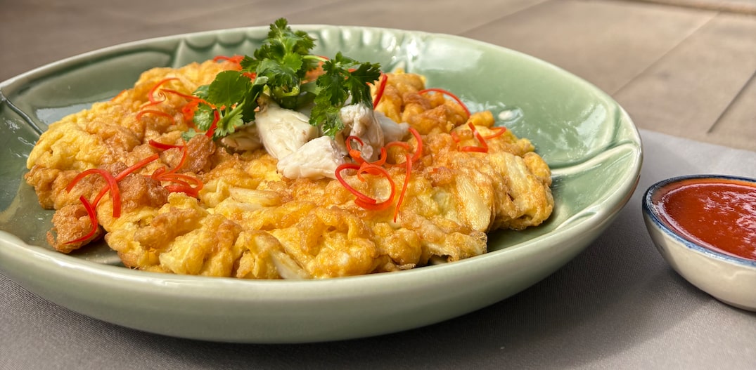 Omelete Tailandesa. Foto: Fernanda Meneguetti Omelete Tailandesa. Foto: Fernanda Meneguetti