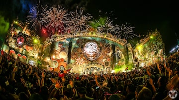 O festival Tomorrowland Brasil 2023. Foto: Tomorrowland Brasil / Divulgação