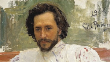 Leonid Andreiev pintado por Ilya Repin. Foto: TRETYAKOV GALLERY