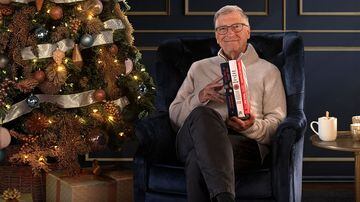Bill Gates preparou recomendações de leitura e músicas para o natal. Foto: GatesNotes/Divulgação 