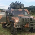 Guaicuru, blindado brasilerioq ue será enviado para a divisa com a Venezuela. Foto: Exército brasileiro