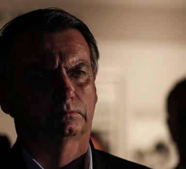 O presidente da República, Jair Bolsonaro, em Dallas, nos Estados Unidos