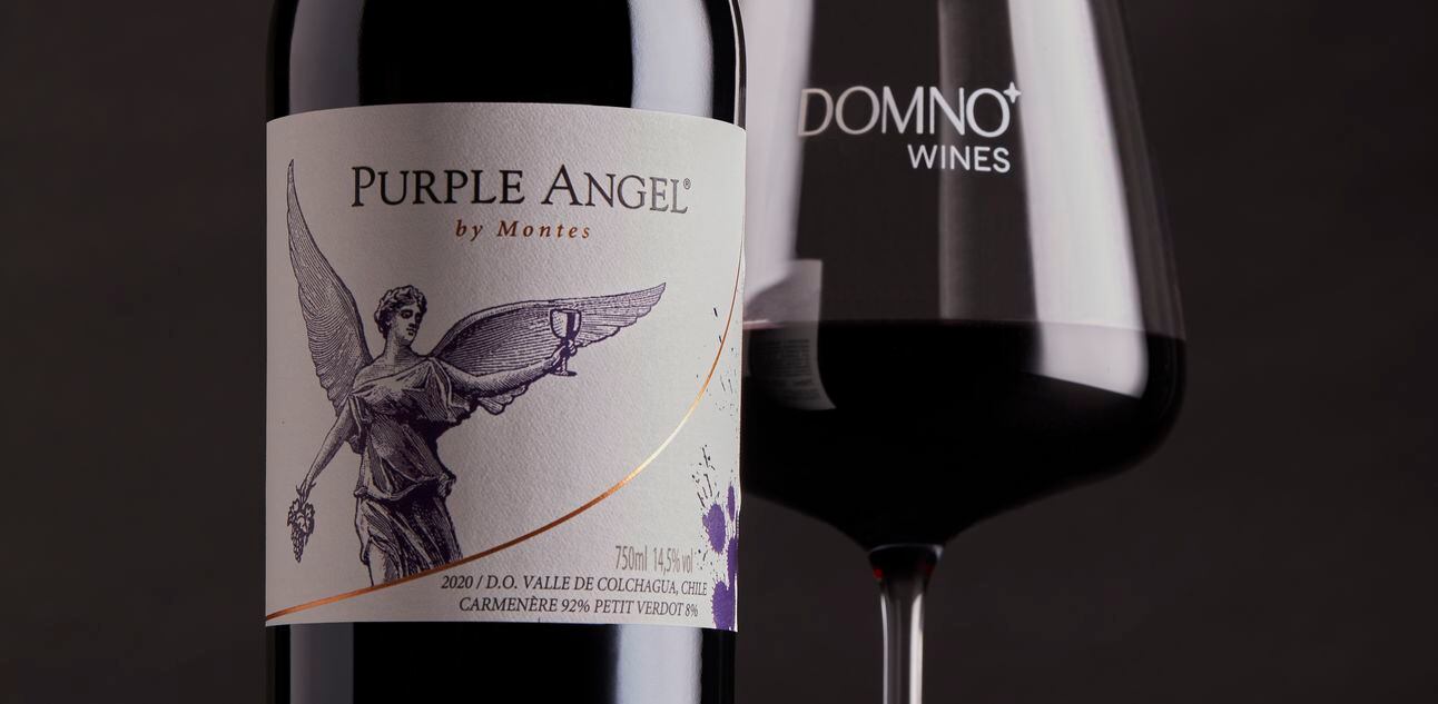 Vinho Purple Angel. Foto: Reprodução