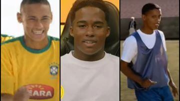Endrick segue passos de nomes como Neymar e Ronaldinho Gaúcho no mundo dos comerciais de TV. Foto: Reprodução/Neosaldina/Seara/Pepsi