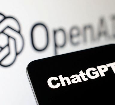 OpenAI and ChatGPT logos are seen in this illustration taken, February 3, 2023. REUTERS/Dado Ruvic/Illustration