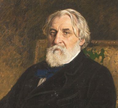 Ivan Turguêniev pintado por Ilya Repin em 1874