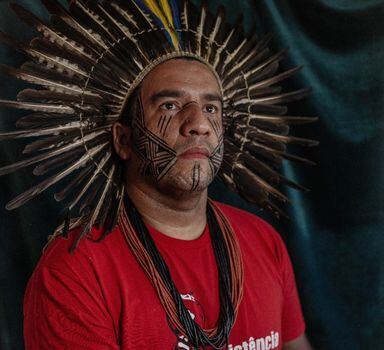advogado e coordenador da Articulação dos Povos Indígenas do Brasil (Apib), Dinaman Tuxá